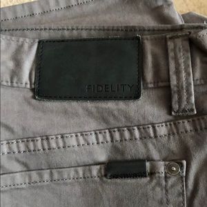 Fidelity Denim Size 38 Havana Twill NWOTags